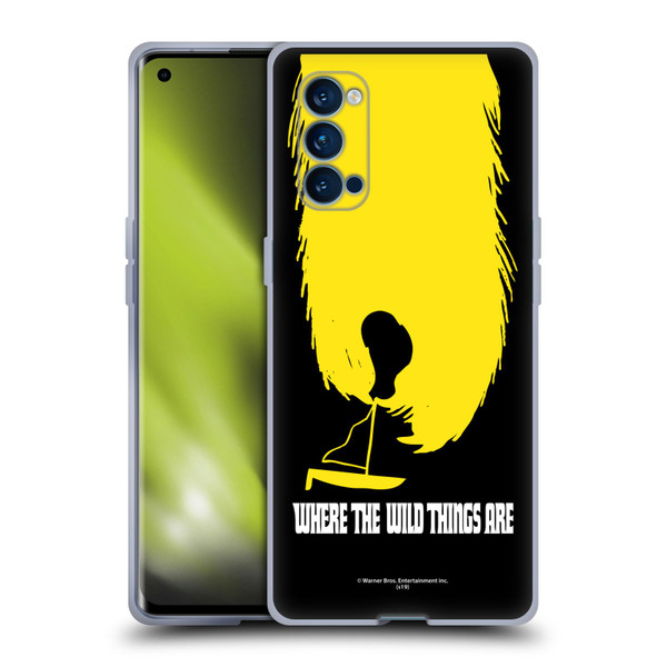 Where the Wild Things Are Movie Graphics Paw Soft Gel Case for OPPO Reno 4 Pro 5G