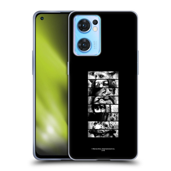 Where the Wild Things Are Movie Graphics Black And White Soft Gel Case for OPPO Reno7 5G / Find X5 Lite