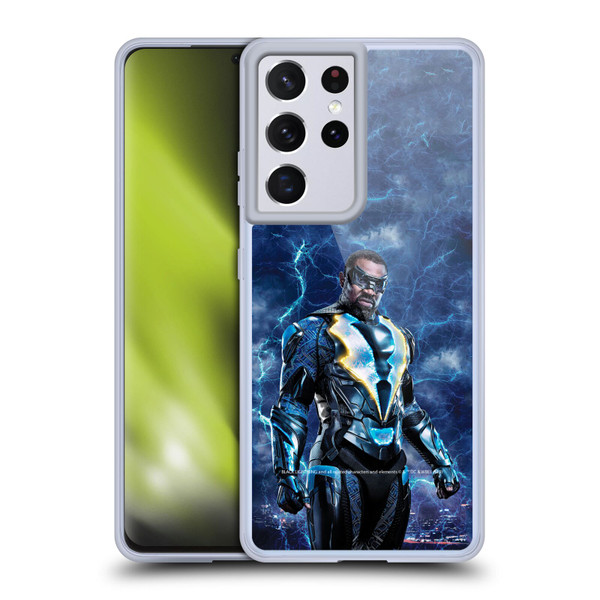 Black Lightning Characters Black Lightning Soft Gel Case for Samsung Galaxy S21 Ultra 5G