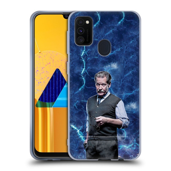 Black Lightning Characters Peter Gambi Soft Gel Case for Samsung Galaxy M30s (2019)/M21 (2020)