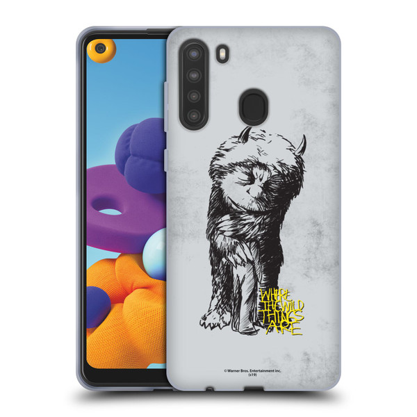 Where the Wild Things Are Movie Graphics Max And Carol Soft Gel Case for Samsung Galaxy A21 (2020)