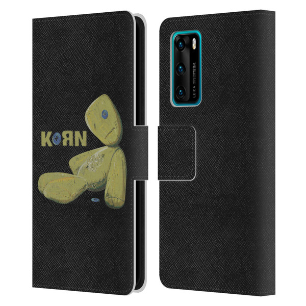 Korn Graphics Issues Doll Leather Book Wallet Case Cover For Huawei P40 5G