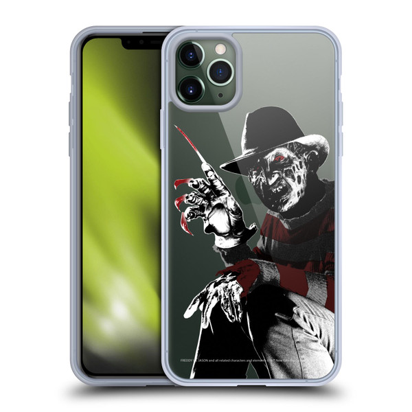 Freddy VS. Jason Graphics Freddy Soft Gel Case for Apple iPhone 11 Pro Max