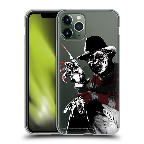 Freddy VS. Jason Graphics Freddy Soft Gel Case for Apple iPhone 11 Pro