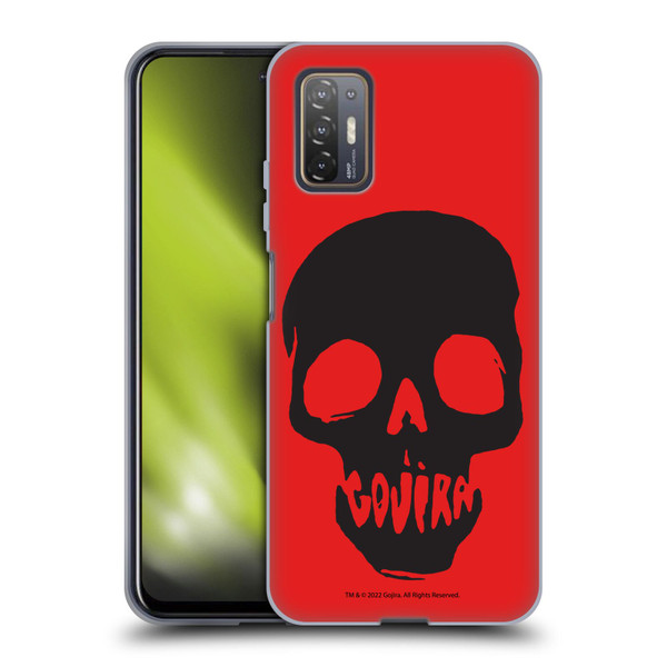 Gojira Graphics Skull Mouth Soft Gel Case for HTC Desire 21 Pro 5G