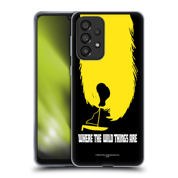 Where the Wild Things Are Movie Graphics Paw Soft Gel Case for Samsung Galaxy A33 5G (2022)