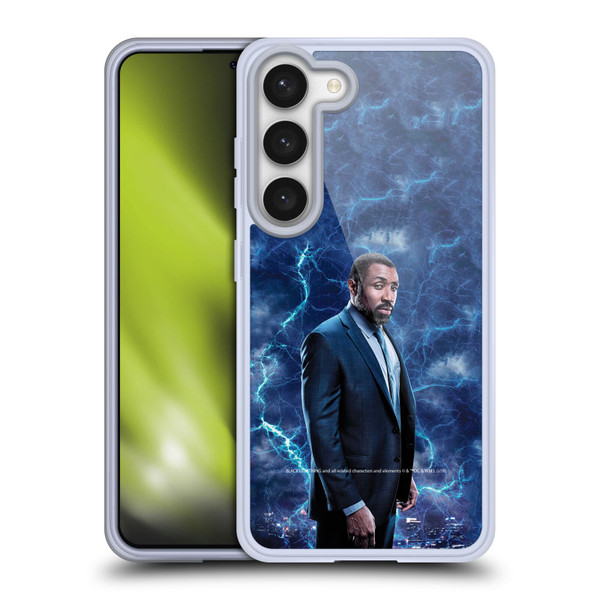 Black Lightning Characters Jefferson Pierce Soft Gel Case for Samsung Galaxy S23 5G