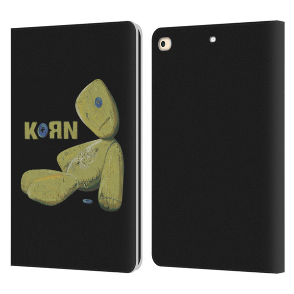 Korn Graphics Issues Doll Leather Book Wallet Case Cover For Apple iPad 9.7 2017 / iPad 9.7 2018