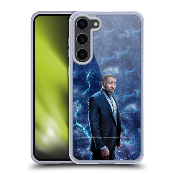 Black Lightning Characters Jefferson Pierce Soft Gel Case for Samsung Galaxy S23+ 5G