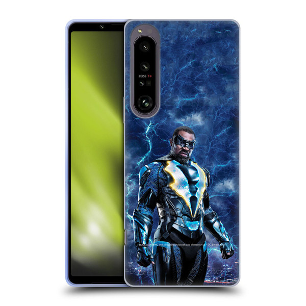 Black Lightning Characters Black Lightning Soft Gel Case for Sony Xperia 1 IV