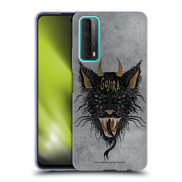 Gojira Graphics Six-Eyed Beast Soft Gel Case for Huawei P Smart (2021)