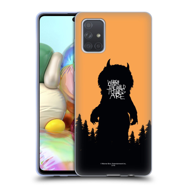 Where the Wild Things Are Movie Graphics Forest Soft Gel Case for Samsung Galaxy A71 (2019)