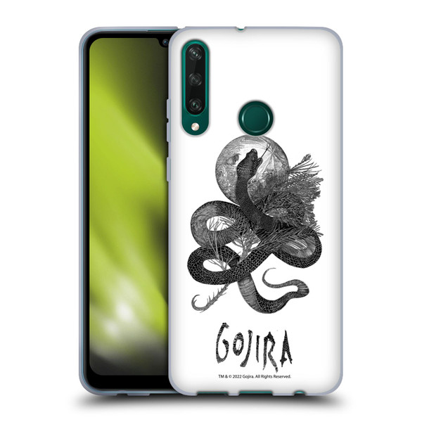 Gojira Graphics Serpent Movie Soft Gel Case for Huawei Y6p