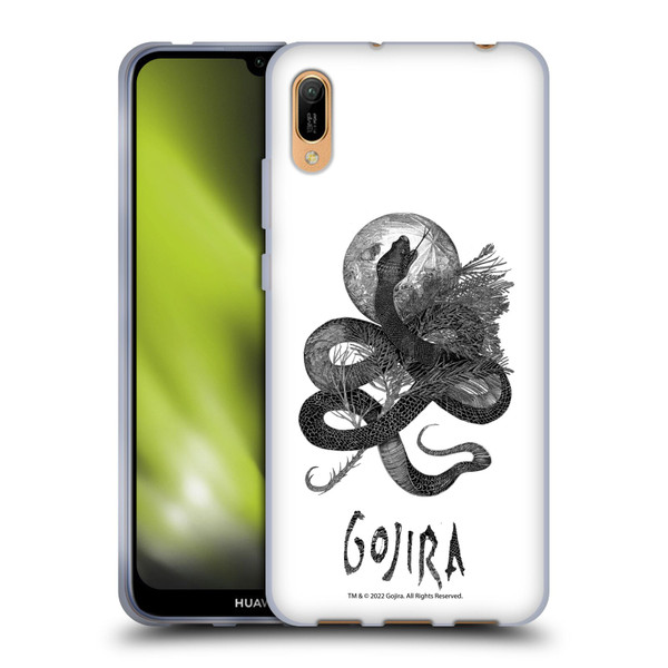 Gojira Graphics Serpent Movie Soft Gel Case for Huawei Y6 Pro (2019)