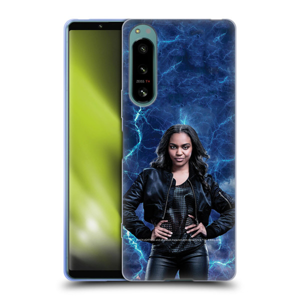 Black Lightning Characters Jennifer Pierce Soft Gel Case for Sony Xperia 5 IV