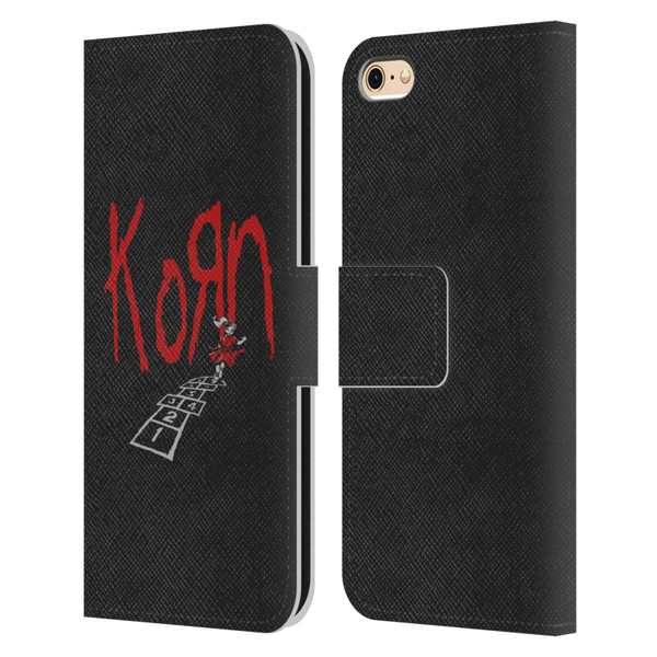 Korn Graphics Follow The Leader Leather Book Wallet Case Cover For Apple iPhone 6 / iPhone 6s