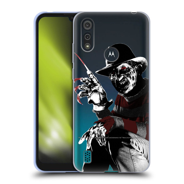 Freddy VS. Jason Graphics Freddy Soft Gel Case for Motorola Moto E6s (2020)