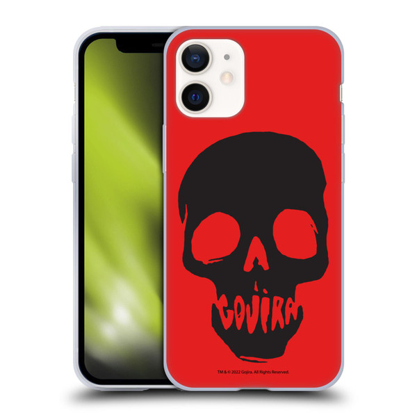 Gojira Graphics Skull Mouth Soft Gel Case for Apple iPhone 12 Mini