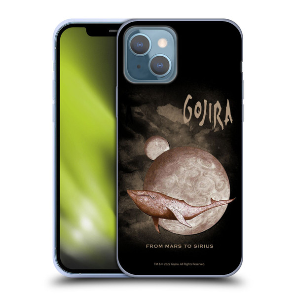 Gojira Graphics From Mars to Sirus Soft Gel Case for Apple iPhone 13