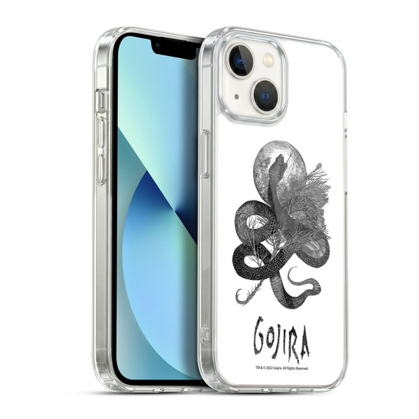 Gojira Graphics Serpent Movie Soft Gel Case for Apple iPhone 13