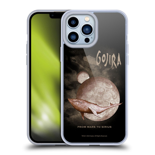 Gojira Graphics From Mars to Sirus Soft Gel Case for Apple iPhone 13 Pro Max