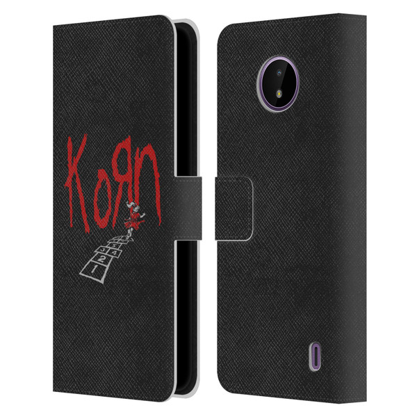 Korn Graphics Follow The Leader Leather Book Wallet Case Cover For Nokia C10 / C20