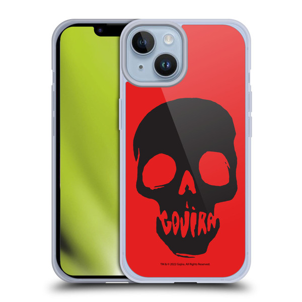 Gojira Graphics Skull Mouth Soft Gel Case for Apple iPhone 14