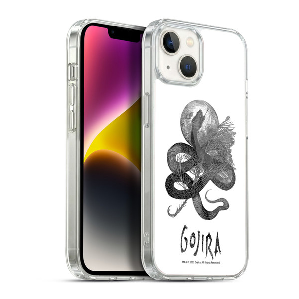 Gojira Graphics Serpent Movie Soft Gel Case for Apple iPhone 14 Plus & MagSafe