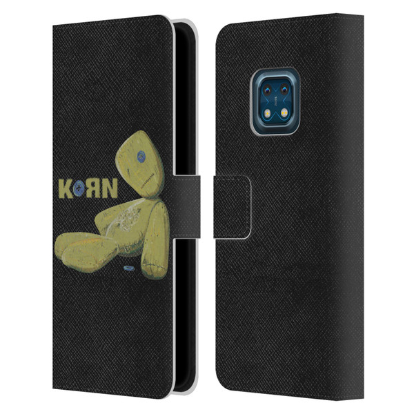 Korn Graphics Issues Doll Leather Book Wallet Case Cover For Nokia XR20