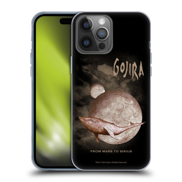 Gojira Graphics From Mars to Sirus Soft Gel Case for Apple iPhone 14 Pro Max