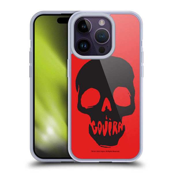Gojira Graphics Skull Mouth Soft Gel Case for Apple iPhone 14 Pro