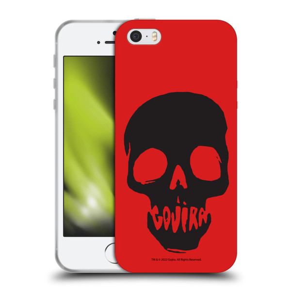 Gojira Graphics Skull Mouth Soft Gel Case for Apple iPhone 5 / 5s / iPhone SE 2016