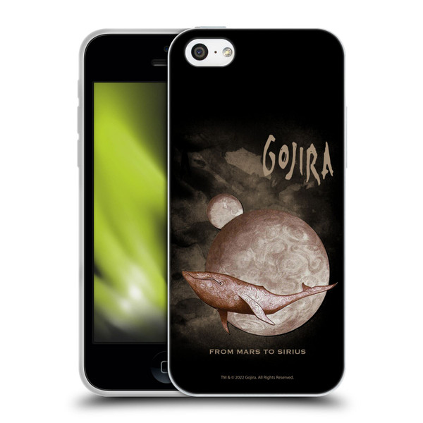 Gojira Graphics From Mars to Sirus Soft Gel Case for Apple iPhone 5c