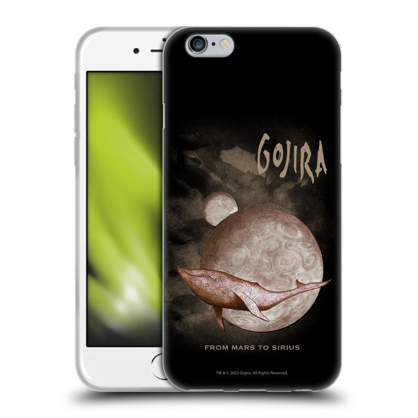 Gojira Graphics From Mars to Sirus Soft Gel Case for Apple iPhone 6 / iPhone 6s