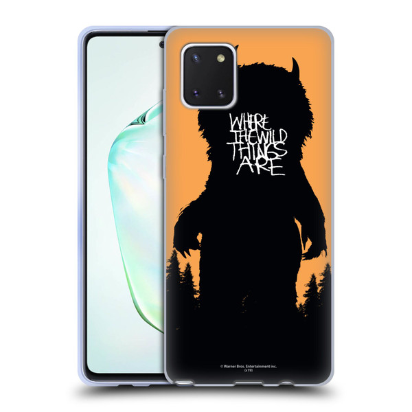 Where the Wild Things Are Movie Graphics Forest Soft Gel Case for Samsung Galaxy Note10 Lite