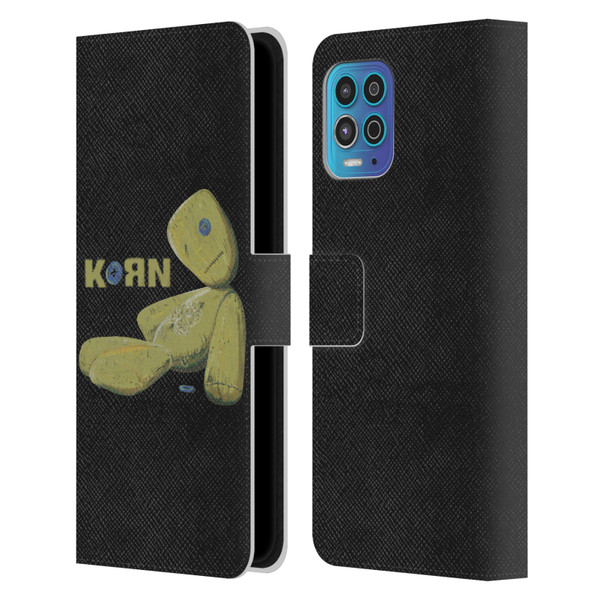 Korn Graphics Issues Doll Leather Book Wallet Case Cover For Motorola Moto G100