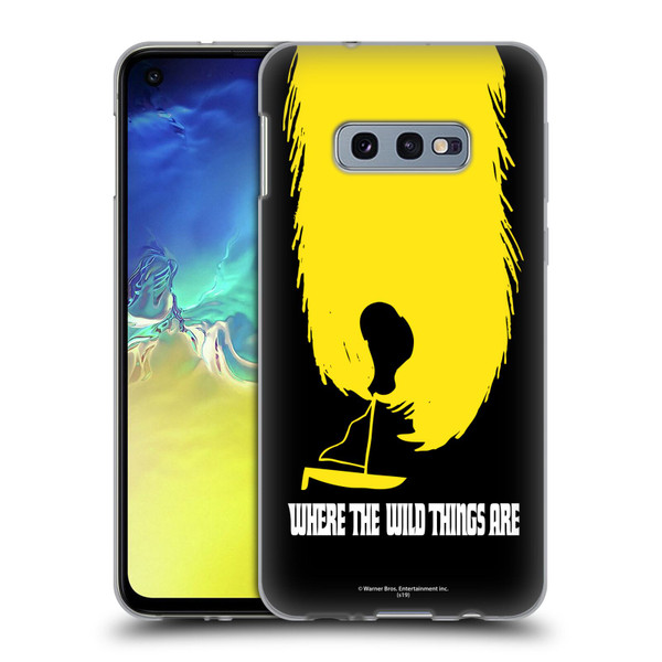 Where the Wild Things Are Movie Graphics Paw Soft Gel Case for Samsung Galaxy S10e