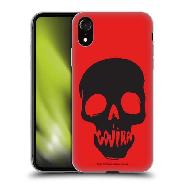 Gojira Graphics Skull Mouth Soft Gel Case for Apple iPhone XR