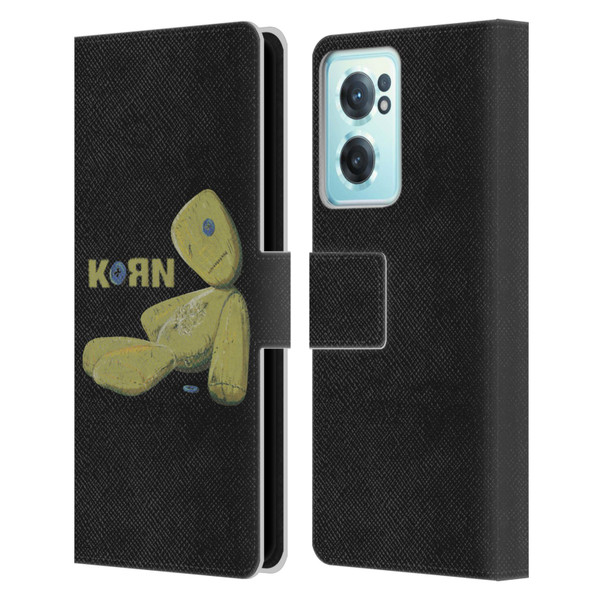 Korn Graphics Issues Doll Leather Book Wallet Case Cover For OnePlus Nord CE 2 5G