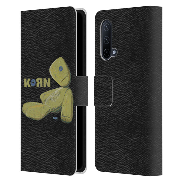 Korn Graphics Issues Doll Leather Book Wallet Case Cover For OnePlus Nord CE 5G