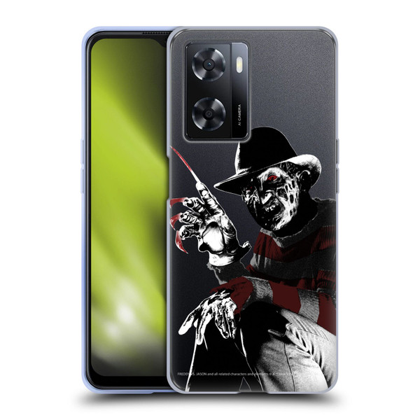 Freddy VS. Jason Graphics Freddy Soft Gel Case for OPPO A57s