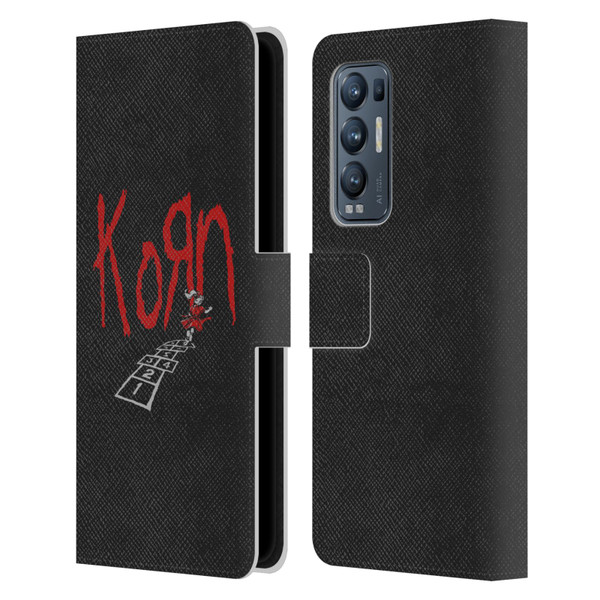 Korn Graphics Follow The Leader Leather Book Wallet Case Cover For OPPO Find X3 Neo / Reno5 Pro+ 5G