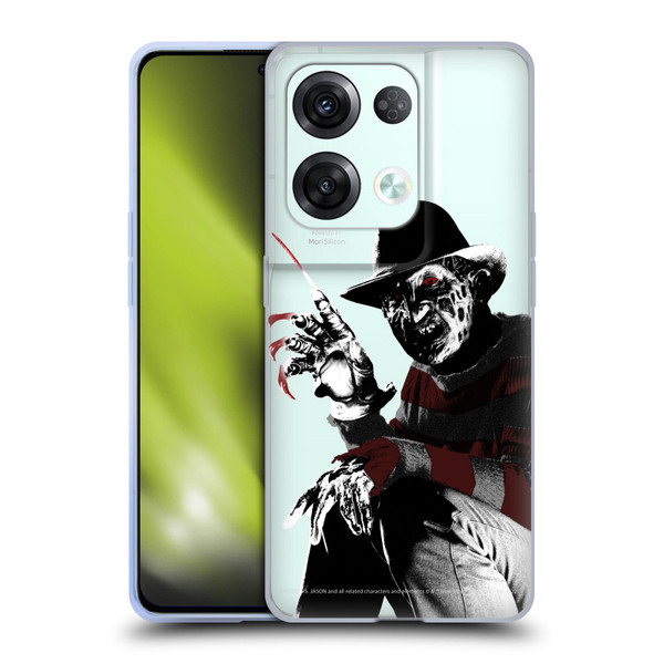 Freddy VS. Jason Graphics Freddy Soft Gel Case for OPPO Reno8 Pro