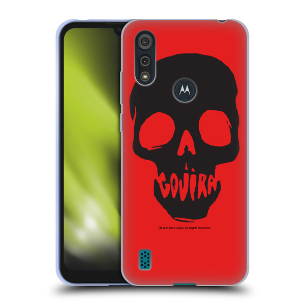 Gojira Graphics Skull Mouth Soft Gel Case for Motorola Moto E6s (2020)
