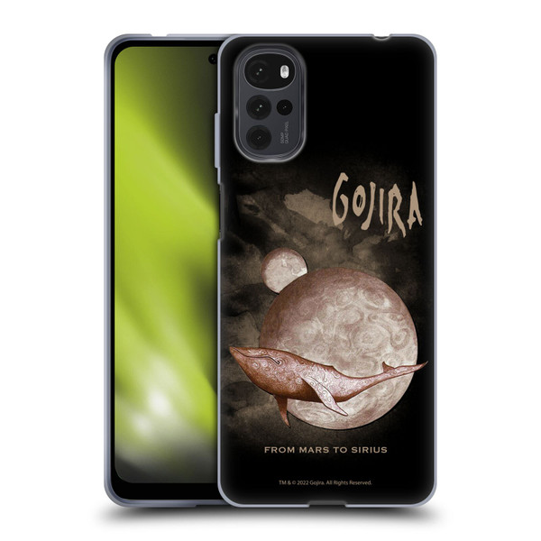 Gojira Graphics From Mars to Sirus Soft Gel Case for Motorola Moto G22