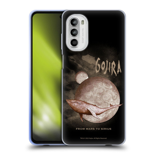 Gojira Graphics From Mars to Sirus Soft Gel Case for Motorola Moto G52