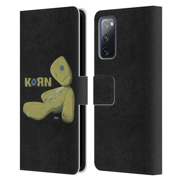 Korn Graphics Issues Doll Leather Book Wallet Case Cover For Samsung Galaxy S20 FE / 5G