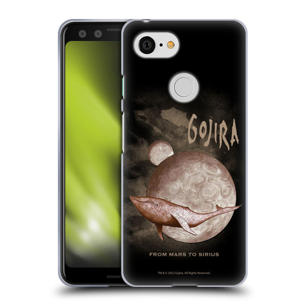 Gojira Graphics From Mars to Sirus Soft Gel Case for Google Pixel 3