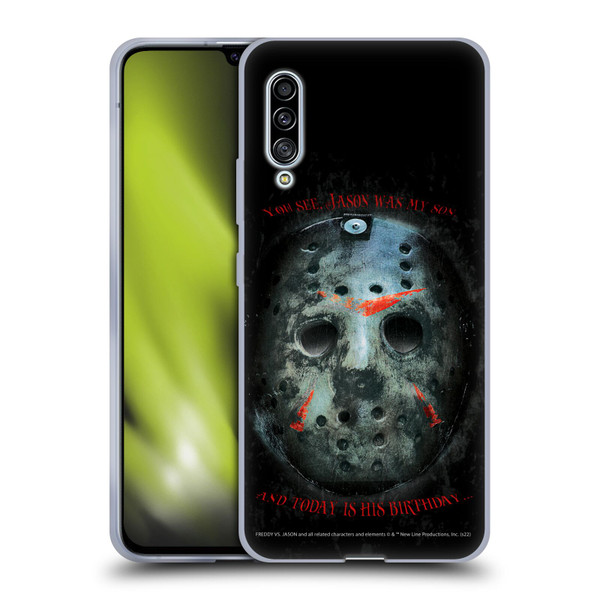 Freddy VS. Jason Graphics Jason's Birthday Soft Gel Case for Samsung Galaxy A90 5G (2019)