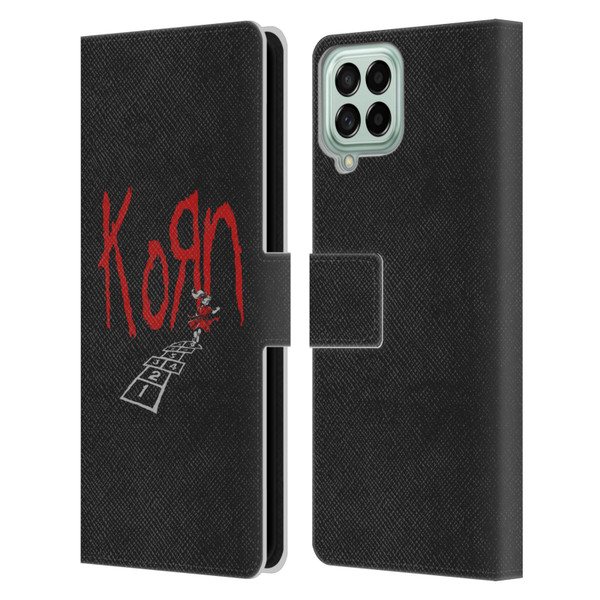 Korn Graphics Follow The Leader Leather Book Wallet Case Cover For Samsung Galaxy M53 (2022)